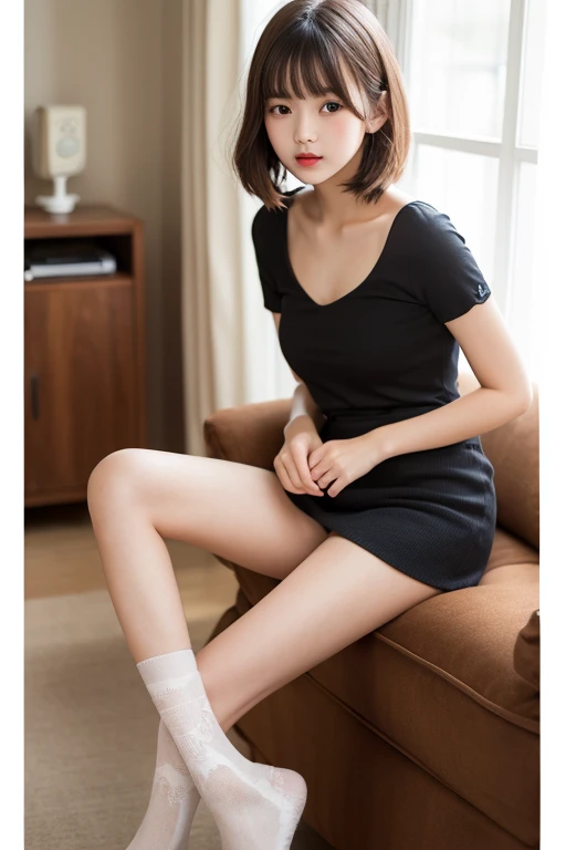 Shag haircut,Curly,Mahogany hair,
20yo teen age,
large breasts,
bike shorts,
Oxford shoes,
Mansion wine cellar,