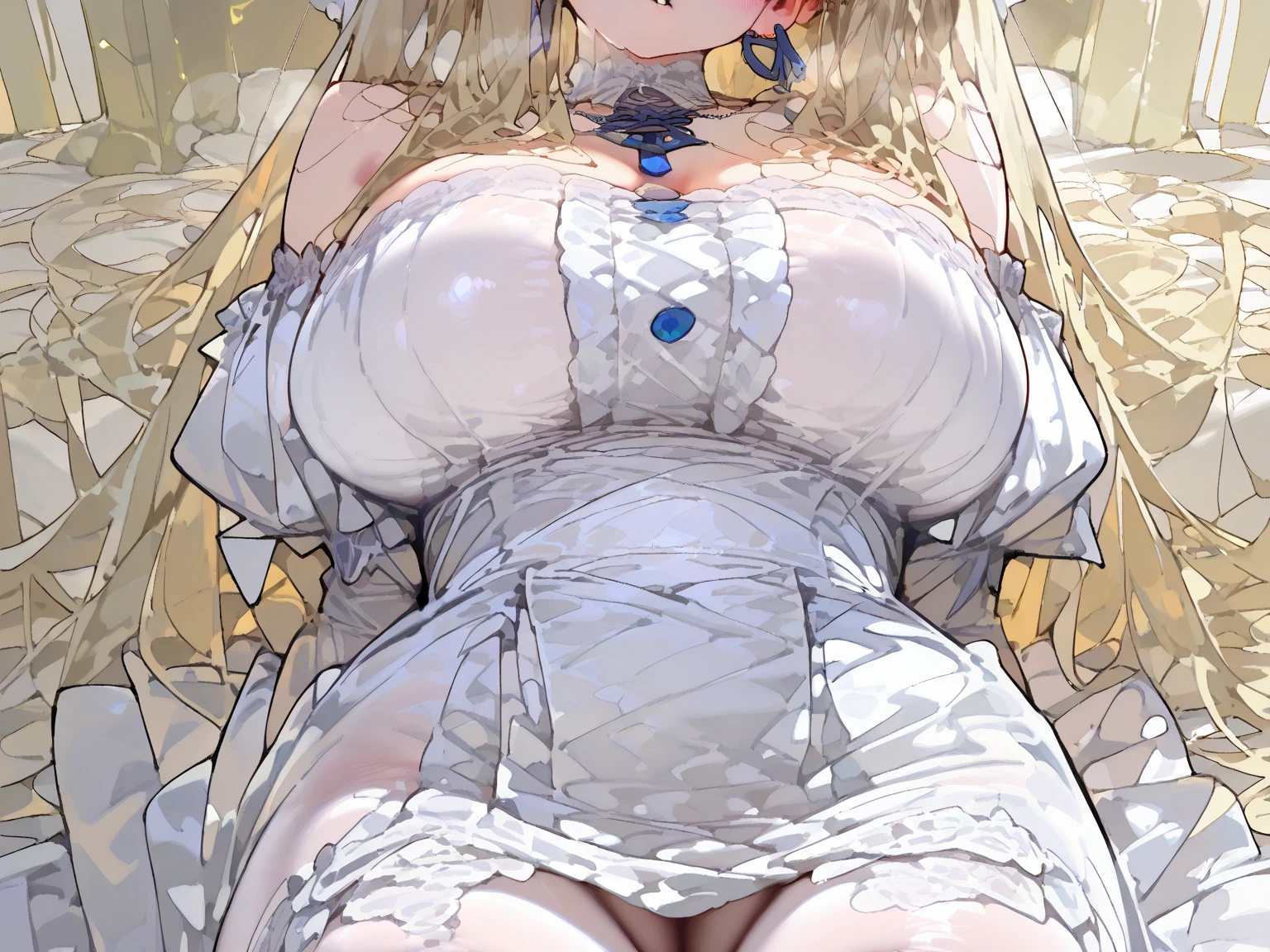 ((anime art style)),(masutepiece),(Best Quality), (Super Detail),((Very delicate and beautiful)),((Solo)),((Full body)),(((One sparkly princess in a gorgeous rococo ball gown dress with beautiful embroidery and jewels and a full-length hoop skirt))),((bling bling)),Long Train,(Gorgeous gemstone jewelry with sparkly),Detailed face and eyes,Eyes Like Gems,(Seductive smile),((very voluminous and very long hair,Straight hair)),((Colossal tits,long boobs)),cleavage,(gorgeous embroidery and lace),Gorgeous corsage,See-through,Very gorgeous hair ornament,Tiara adorned with sparkly and very gorgeous jewels,ornate ruffles,(hoop skirt,crinoline),Dynamic Angle,Looking at Viewer,((Very gorgeous rococo ball gown dress with beautiful embroidery and jewels、Full-length hoop skirt)), (((heavily pregnant))), (((cum))), (((cum shot))), (((cum on breast))), (((facials))), (((Cums all over the face))), (((From above))), (((Close Up Shot))), Mouth open, (((Upper undressing))), (((Top pull-down))), (((nipple))), (((view straight on))), (((symmetry))), 1girl, hetero, 1boy, penis, sex, pussy, solo focus, spread legs, vaginal, anal, pov, missionary, lying, on back, legs up, soles , feet, (((open pussy))), (((spread pussy)))