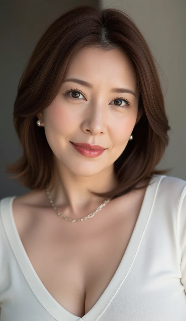 最high quality, 8k,  lively, sharp focus, high quality, High resolution, middle-aged women, Beautiful woman, 35 years old, (Full body Esbian), (Detailed face wearing high heels, highly detailed eyes, thick lips, Plump body shape, beautifully styled hair, cleavage, brightly colored patterned dress、Neighborhood park in the background