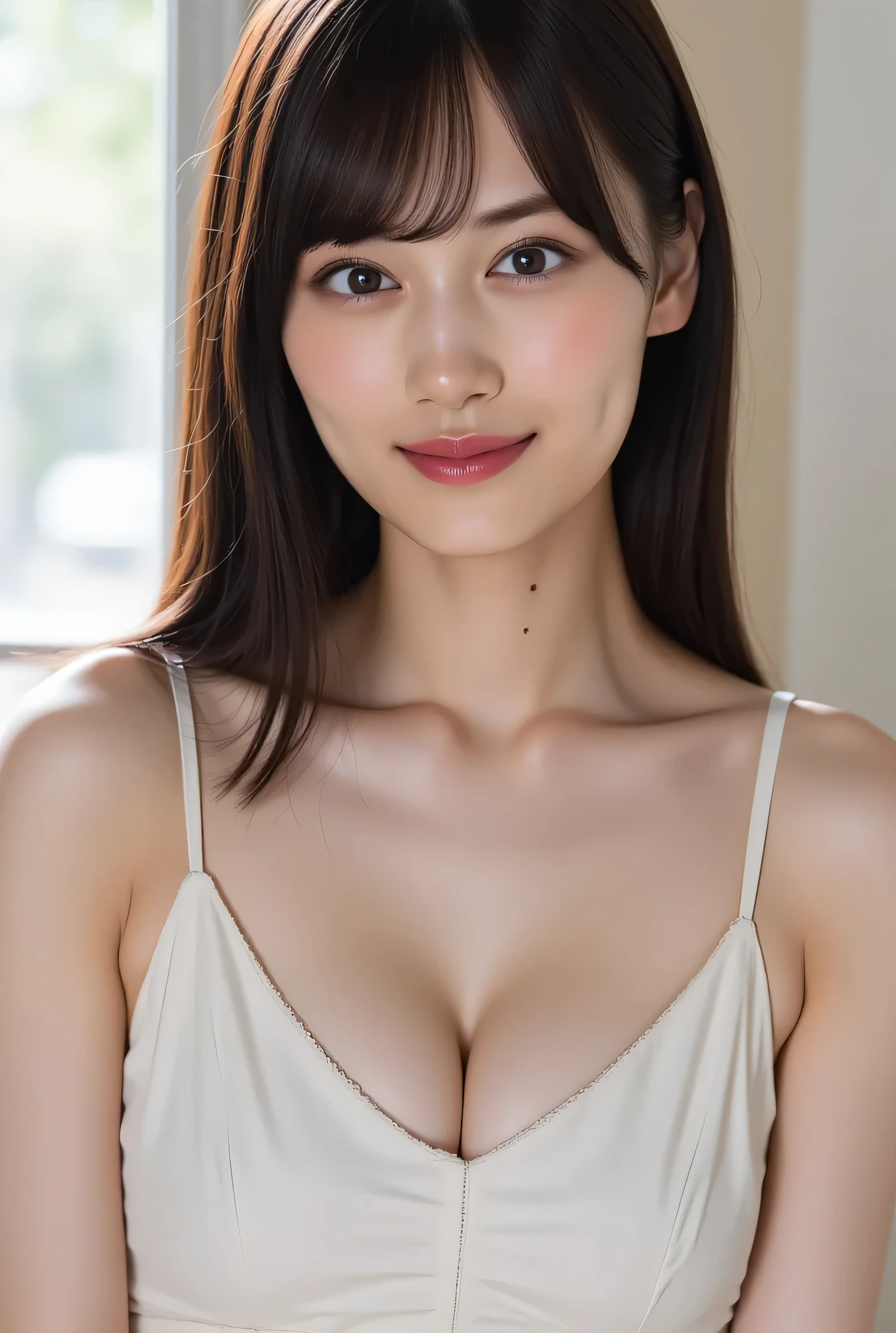 mizuki,asian,looking at viewer, beautiful skin, beautiful eyes, beautiful face, full make up, masterpiece, Super Details, Best lighting, Realistic and Realistic Pictures, high definition RAW color pictures, slightly smile, highly detailed eyes,