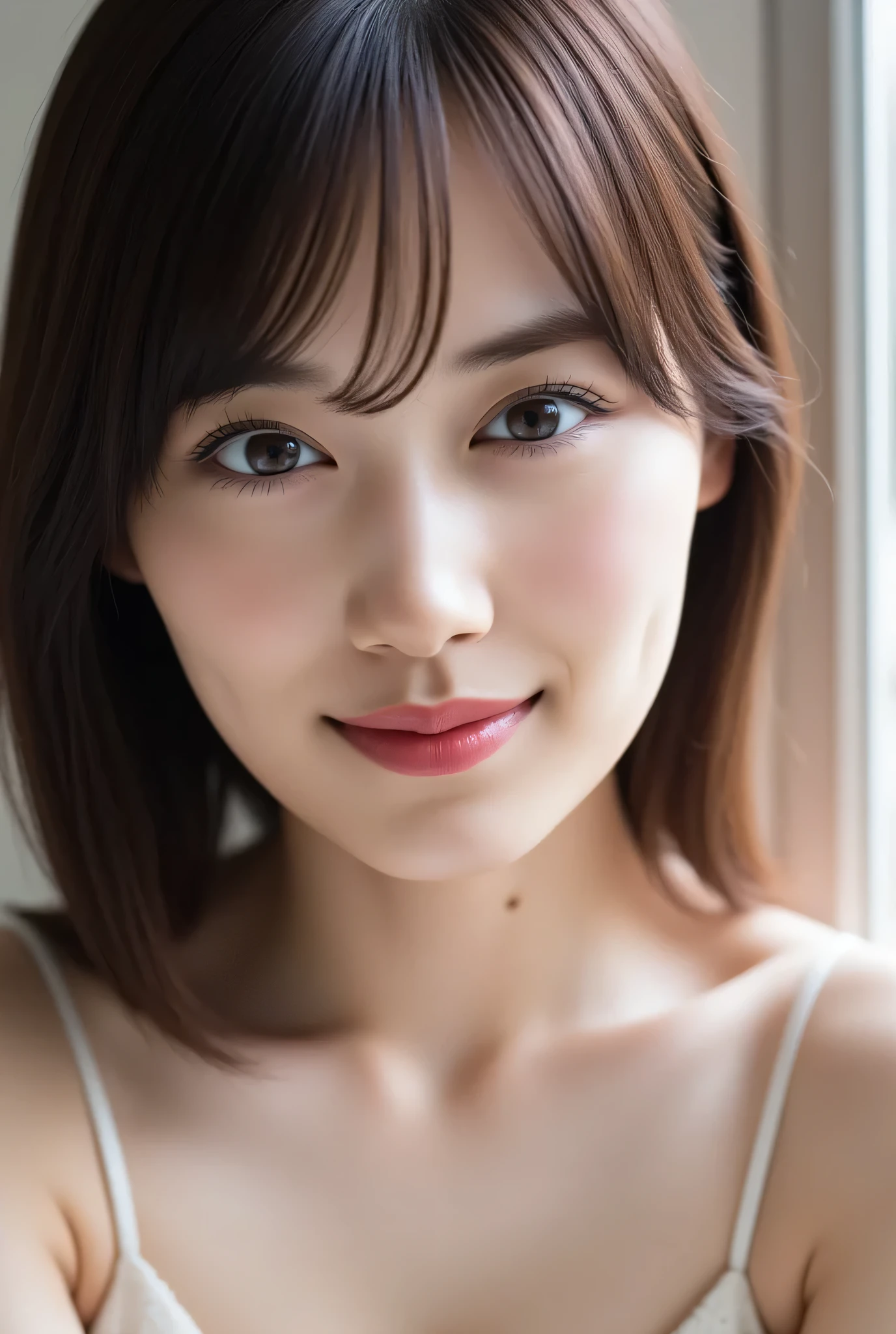 mizuki,asian,looking at viewer, beautiful skin, beautiful eyes, beautiful face, full make up, masterpiece, Super Details, Best lighting, Realistic and Realistic Pictures, high definition RAW color pictures, slightly smile, highly detailed eyes,