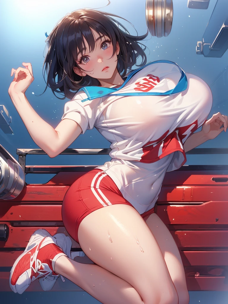((masterpiece,best quality)),1girl, solo,wet, shiny skin,sweat,in_box, <lora:ConceptDeliveryInBox_deliveryv106:1>