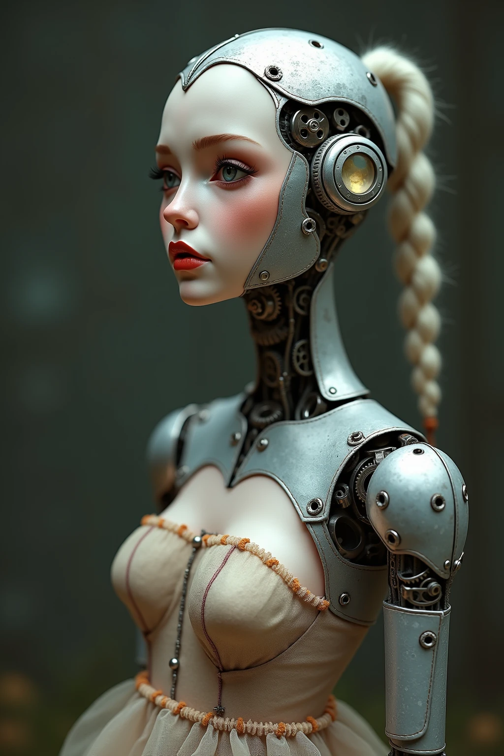 Mechanical Puppet by Artgerm, best quality, masterpiece, Representative work, official art, Professional, Ultra intricate detailed, 8k