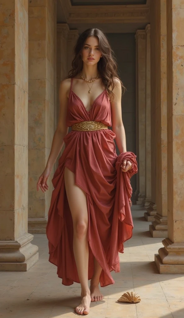 beautiful latin lady, whole body, designer long dress, rough skin, work of art, , realisitic, colorfully , dainty, cinematic light, sidelight, ray tracing,tailed beautiful dainty face, detailed beautiful dainty eyes,