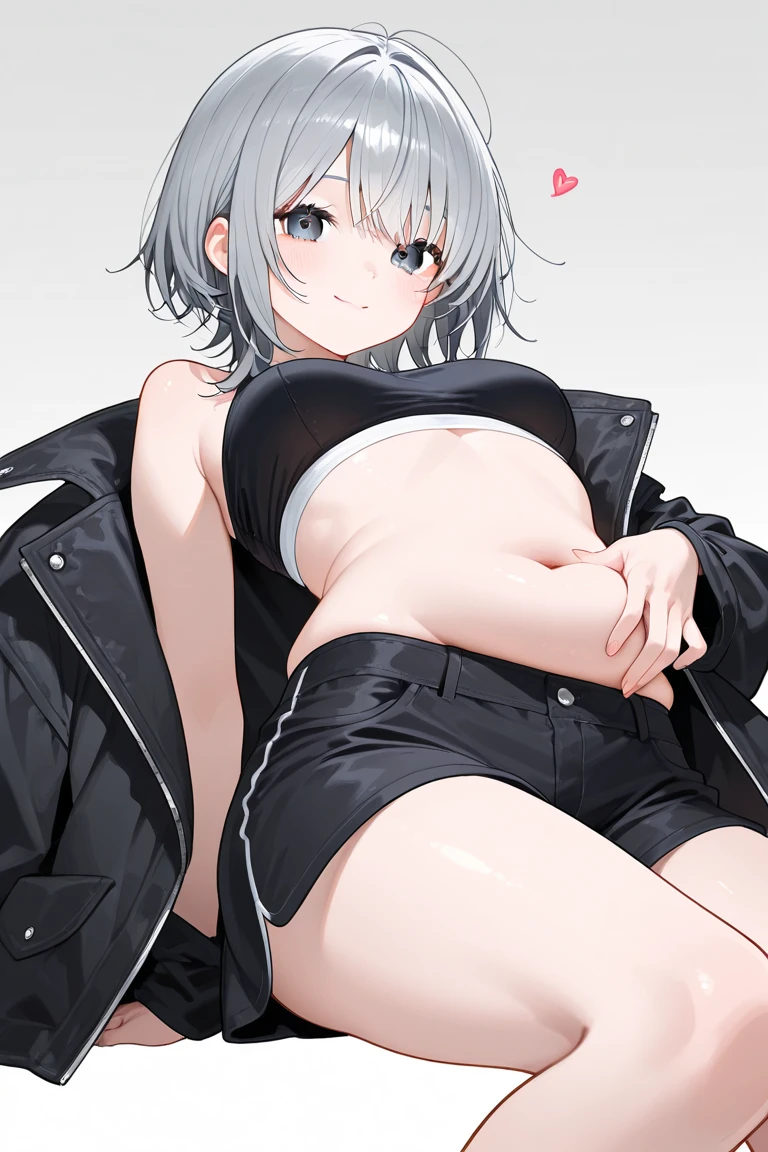 best quality, 1girl,(white),(short hair),(loli),cute,(blue eyes),(bright smile),(cleavage),(black bikini),(beach),(night time) 8k. Masterpiece. teenager girl. she's 18 years old