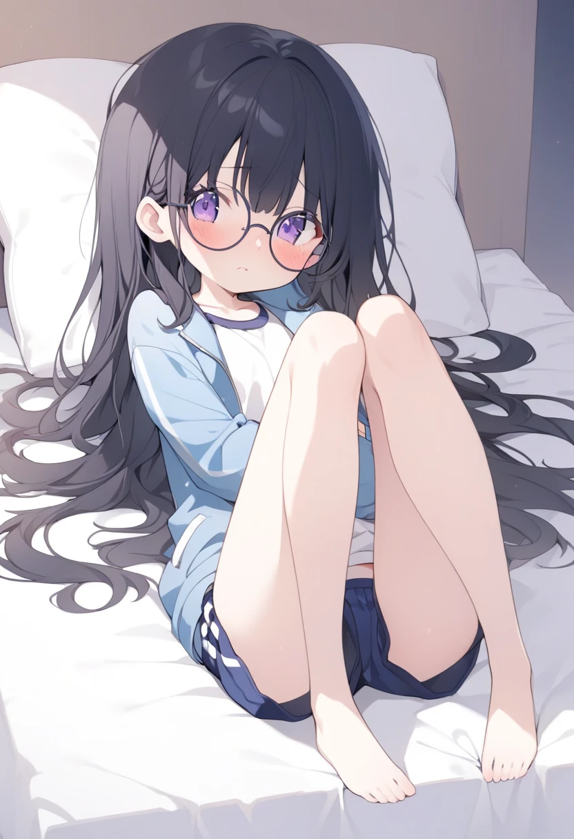 ((masterpiece)), ((best quality)), (ultra-detailed), ((kawaii)), cute, (lovely), illustration, anime style, , white sundress, (beautiful eyes), beautiful black hair, (long hair), slim, slender, glasses, medium breast, (doodling:1.6).