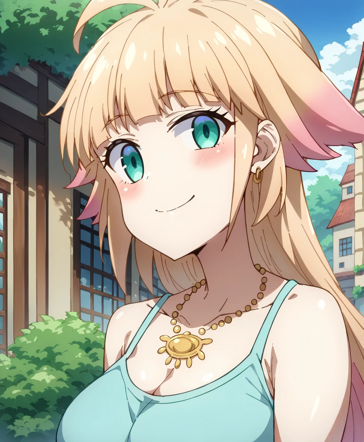 (8k, RAW photo, best quality, masterpiece, highres, absurdres, ultra detailed:1.3), (Photography, realistic, photo-realistic:1.4), (beautiful natural lighting, beautiful deatailed shadow, beautiful detailed glow :1.4),  atmospheric,

BREAK 1 beautiful girl,with a girl,(kawaii:1.5),(Chibi:0.5),(cute:2),(Loli:2),(12 year old girl),(big and full breasts:1.65),(Ahoge, crown braid hair,blonde hair,twim tail, blue bow, green eyes,eyebrows visible through hair,side lock,parted bangs,long hair, hair flower, hair ornaments, curly hair,bow:1.4),(Angel,white feathers, one white wing, Angel wings,spread your wings, shining wings),pit \(??? Icarus\),glowing skin,transparent skin,radiant beautiful skin,(shy,:d,blush:1.25),

BREAK

//Character
1girl,
BREAK
(A delicate, beautiful painting-style artwork in the Japanese anime style, amber eyes with large, softly reflected pink hydrangeas in them, and long eyelashes, with her round face and human ears hidden by hair. Lumi appears to be almost crushed by a dense cluster of hydrangea flowers, with only her eyes and a small part of her face visible among the colorful hydrangeas in shades of blue, purple, and pink, completely covering her mouth. The entire scene is filled with hydrangea flowers to the extent that the sky is not visible, creating a strong glitter effect and a magical atmosphere.:1.6),

BREAK wakame,wakame,wakame,(cowboy shot, from front:1.4),  BREAK manga illustration,manga style, 