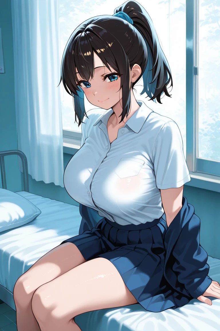 ((Highest quality)),(Ultra-High resolution),(Very detailed),(Detailed Description),((The best CG)),(masterpiece),Ultra-detailed art,Amazing painting art,(Art with precise detail:1.5), High resolution, (Very detailed:1.3), Slender body, (Very delicate and beautiful face), (Very detailed beautiful little eyes), 1、Japanese women、very cute、beauty、(nurse、nurse), (Embarrassing:1.3)、(I'm Embarrassing and depressed:1.2)、(((I can see the vagina、Breasts are visible:1.5)))、masterpiece, (Highest quality:1.2), High resolution, (landscape:1.2),masterpiece, Highest quality, One Girl, View your viewers, RAWphotograph,Beautiful fingertips、 Ultra-realistic, High resolution, photograph, Sharp focus, Most detailed, Very detailed, Very detailed, In detail, Very detailed目と顔,Very detailed手と指、Idol、Thighs, beautiful girl,View your audience, Tight waist,whole body、はだけたThighs、Beautiful belly button、Beautiful cleavage、Shaking breasts、Shyness、Happy expression、(((Nipples get erect、Sensual look)))、((((After sex、Sexual pleasure、Thighsに白い水滴が沢山ある、Embarrassing))))、((((はだけたThighs、Spread your legs、Beautiful belly button、I can see your chest、Nipples are visible))))、((((whole bodyをローアングルで撮影、Nipples get erect、Flushed skin))))、((((Spread your legs and pee white、Embarrassing、They hesitate)))、((White urine coming from the vagina))、(((Half-open mouth、Drooling))))、(((I can see the vagina、 Coming out of the vagina、Undressed、Finger the clitoris、細いThighs、Sleep on your back、Arya-chan))