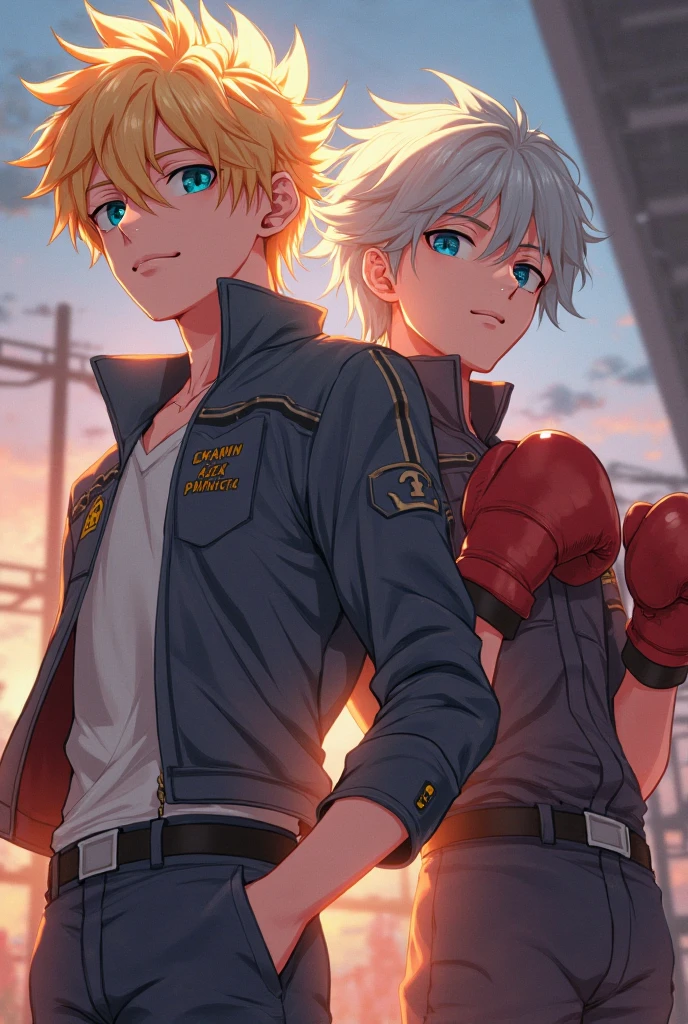 Anime, realistic, 2 person, boy and girl, Korea,