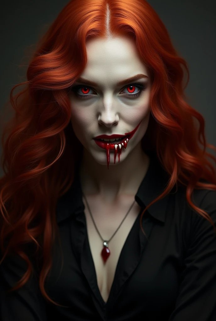 RAW photo of a caucasian vampire woman,long hair,masterpiece, sharp, ultra detailed, 8k, ((soft dimmed light)), old castle background,perfect teeth, details lips, one woman, holding a cup of red wine,angle view, best quality, (high detailed skin:1.2),8k uhd, dslr, soft lighting, high quality, film grain, Fujifilm XT3, intricate detail, make up ,(fang), full portrait, lingerie, porn