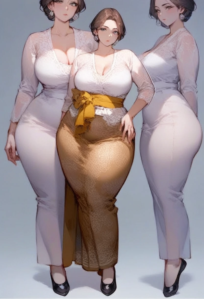 (((Group of beautiful mature woman:1.5))), ((posing together)), sexy milf, wearing transparent wet clothes, naked big , tight jammies, giant pendants, mature: 26.9, curvy body, proportional mature body, full body, seductive posture, very dark light.