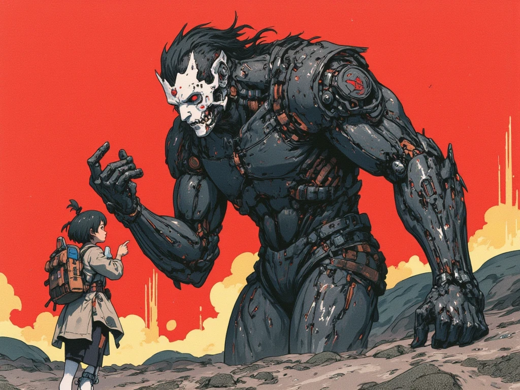 (PBOldRifRPGStyle:1.2), (akira tetsuo evolution)
