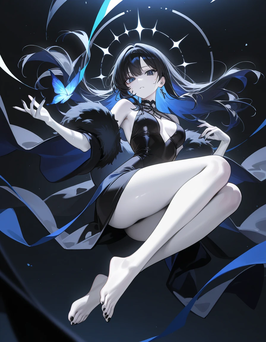  realista, 2 Personas, a mystical autumn lady with black hair [saltarse] a mystical halloween lady with white hair