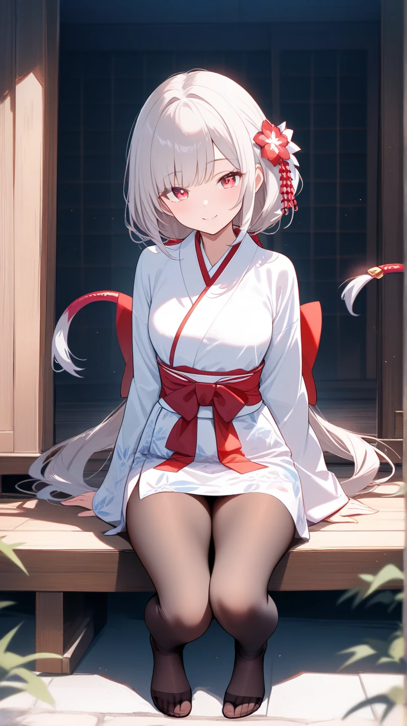 My little pony, (anthro), turquoise to white hair gradient, white body, red eyes, medium breasts, red lips, perfect lines, beautiful quality, room, very shy, ((Mage robe)), radiant light, red stockings, white panties