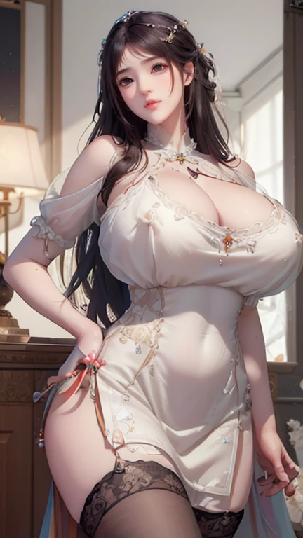 from behind,backwards,leaning forward,1girl,(ultra detailed skin),curvy,,beautiful breasts,(large breasts),pale skin,pointy breasts,erect nipples,(fantasy art,Highest image quality,Hyperrealist portrait,(8k),ultra-realistic,best quality, high quality, high definition, high quality texture,high detail,beautiful detailed,fine detailed,extremely detailed cg,detailed texture,a realistic representation of the face,masterpiece,Sense of presence,Dynamic,bold),bob hair,(ultra thin hair),(ultra soft hair),(ultra straight hair:1.5),Swept long bangs,extra light coppery amber hair,hair over one eye,clothed,baggy t-shirt,shorts,shirt lift,girl