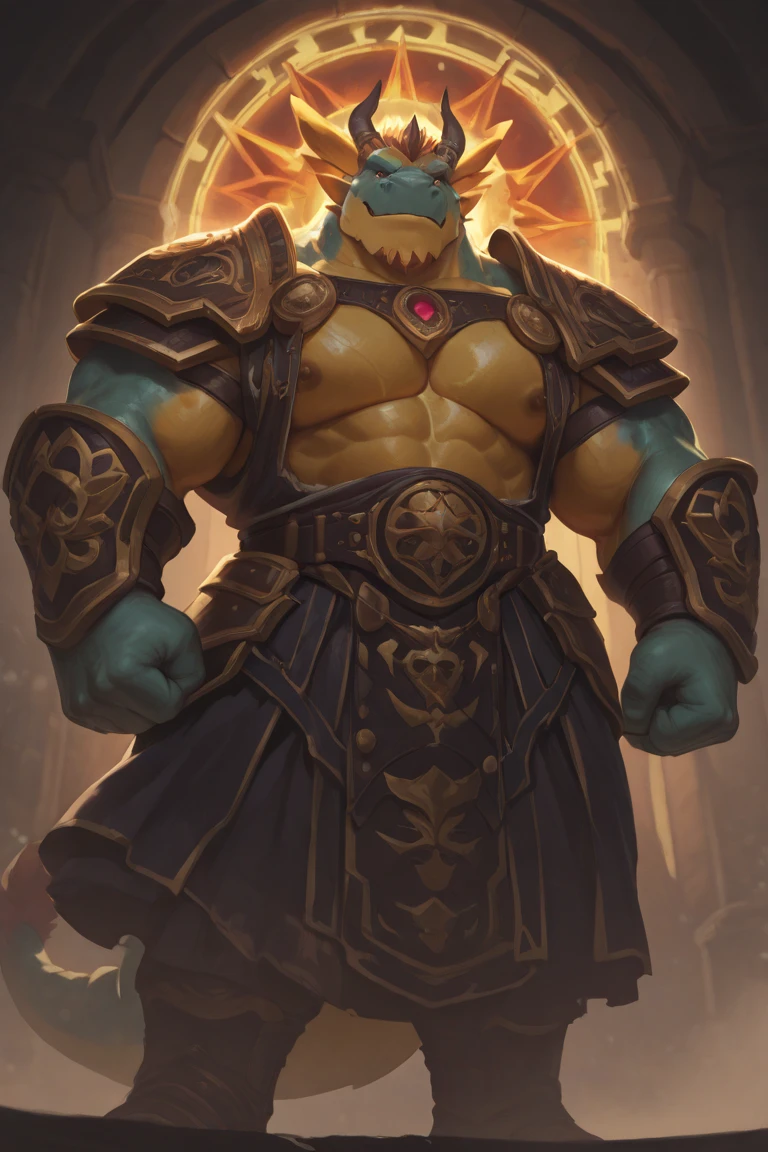 best quality, (masterpiece),(ultra-detailed), (high quality), (high resolution), <lora:thorn-1:0.7>,1boy, bald, beard, chain, colored skin, earrings, green skin, loincloth, male focus, muscular, orc, pointy ears, skull, solo, spikes, thorn, tusks, yellow eyes