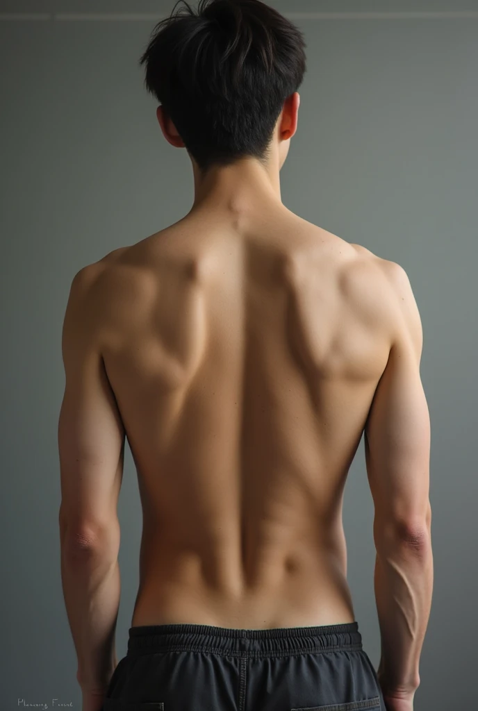 Beautiful Korean male naked showing his penis but uncensored