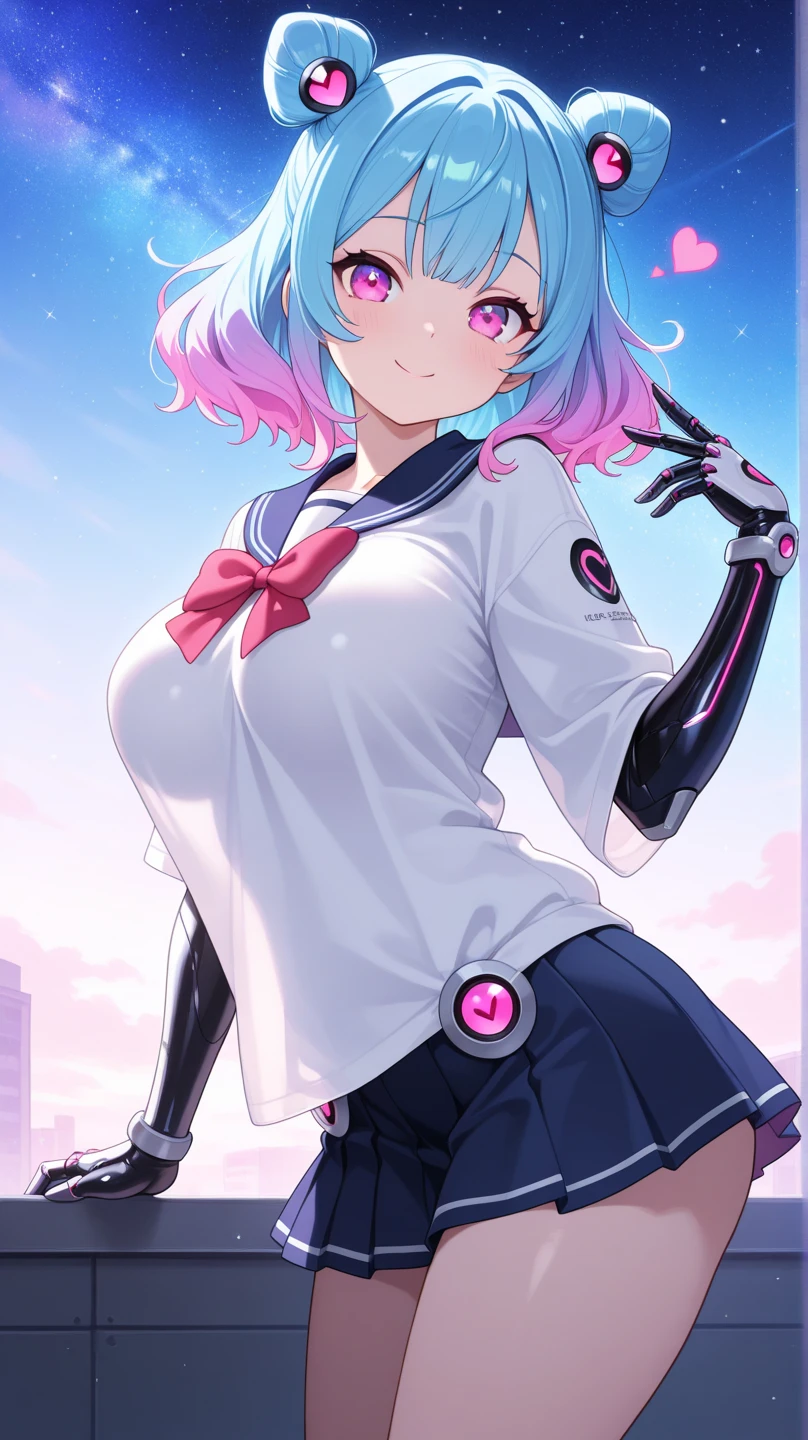 8K, (ultra - detailed), teens girl,quadratic element,Pink hair,Wearing white stockings,wears glasses,D-cups,Bigchest,self-expression,sitted,Drinking a juice,High ponytail,ssmile,best qualtiy,cat ear,Pink swimsuit,Pink panties,Bigchest,D-cups,(A masterpiece),((high qulity)),((tmasterpiece)),White skin,crisp breasts,plump ,Pink transparent one-piece swimsuit