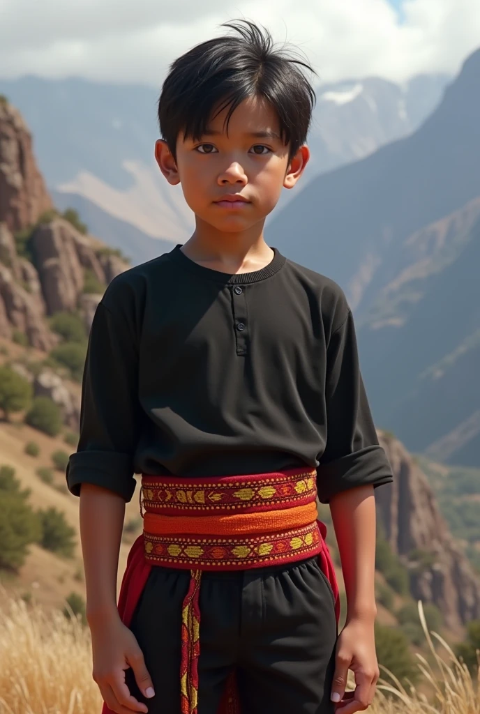 Daniel dresses in his sister's skirts and tops and looks like a woman