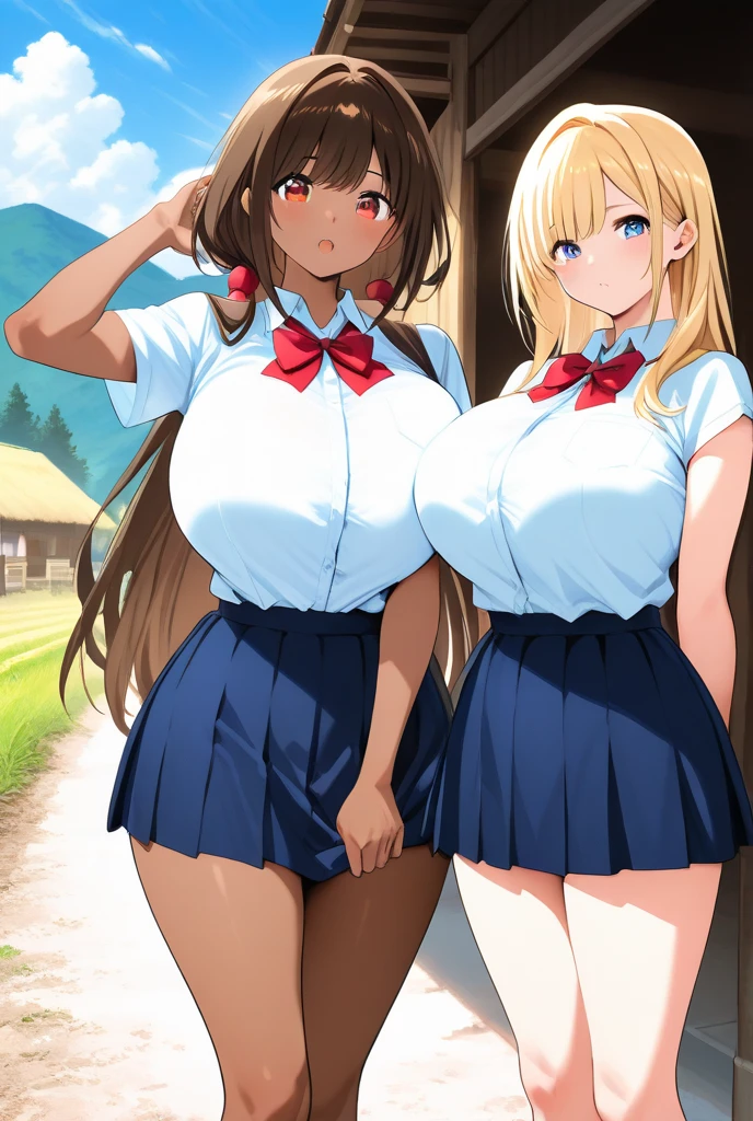 Long Hair、chest、Staring at the audience、blush、smile、Open your mouth、bangultiple Girls、skirt、Blonde Hair、大きなchest、Black Hair、Knee socks、Long sleeve、ribbon、belly button、Two Girls、chestの谷間、Exposing shoulders、Twin tails、jewelry、Sitting、clavicle、Jacket、Swimwear、ヘアribbon、Yellow Eyes、:d、bikini、Thighs、Earrings、Outdoor、Frills、Open clothes、null、choker、Daytime、Dark Skin、ミニskirt、Off the shoulder、stomach、Manicure、Dark Skinの女性、青null、青いskirt、Wet、Kneel、Skin irregularities、Thighsストラップ、umbrella、High leg、黒いchoker、Split seat、Beach、chestを押さえる、Nettai、frontタイ トップ、Frills bikini、ピンクのbikini、マイクロskirt、bikini skirt、Asymmetric docking、Nettai Knee socks、Beach パラソル,pubic hair,Pubic hair，pubic hairがはみ出ている，Pubic hairが見えている，Nipples,Nipplesが勃起している,Nipplesが立っている,Vulgar,,The crotch is open,,show off,front,Spread your legs,Squat,Pee,No underwear