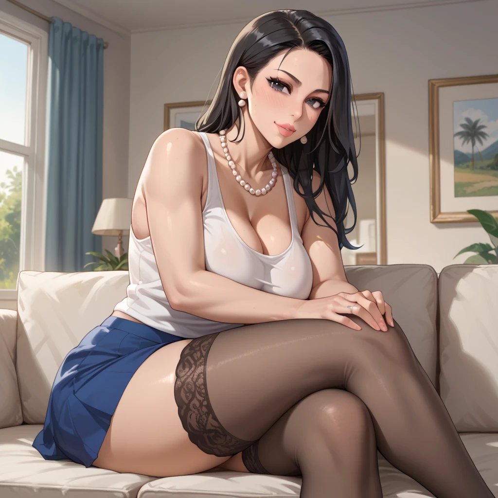master piece,Best Quality,highest quality,Ultra-detailed,ultra high resolution,extremely detailed CG unity 8k wallpaper,Illustration,Detailed skin,Shiny skin,Realistic,Beautiful detailed eyes,Perfect Anatomy, gleaming skin,oily skin,1girl in,Solo,   

teacher,23years old,Elegant, neat, gorgeous, intelligent, beautiful lady,paisley and white shine blouse,darkgreen flared skirt,earrings,high heels,black stockings,long hair,red lips,

knee bending leg ,sitting,
,cameltoe,bulge,visible panties,elaborately intricate designed luxury and shine and brightly various color panties, moist panties are digging into crotch,skin dantation
,love juice,love juice stain,(see-through pubic hair:0.5),slip pubic hair,
close to viewer,

anguished,screaming,open mouth,tear up,,embarrassed         , in abandoned house,faint light,messy room,many garbage bags,trash,stains on wall ,
vignetting,close to viewer,nsfw,