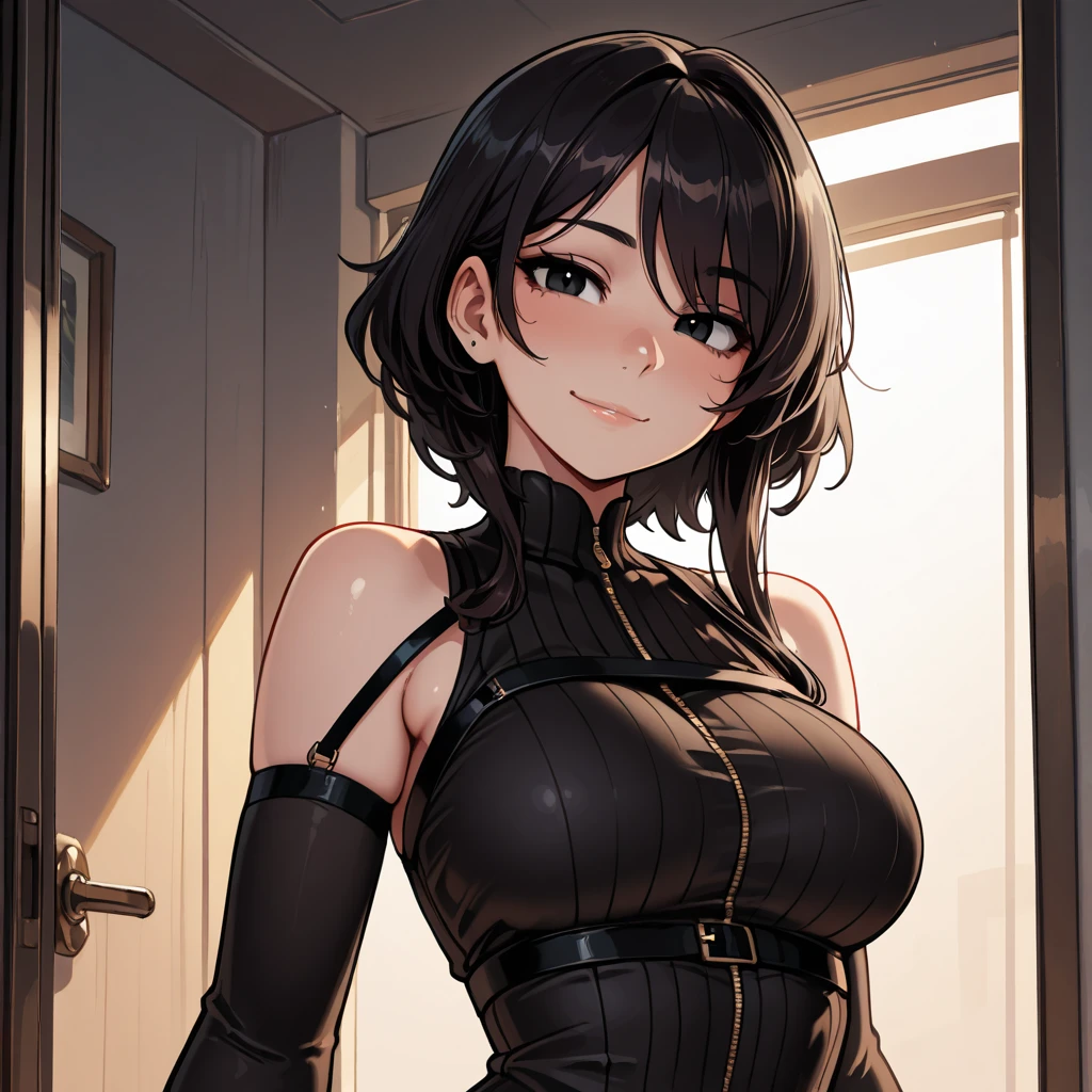 (Masterpiece, Best Quality, Ultra Definition), 27-year-old goth woman, extremely detailed face, perfect lighting, ((Solo)), looking at the camera, ((large breasts):1.5), red eyes, ((short black hair)), (heavy makeup), constricted pupils, (anatomically correct hands), ((tall woman): 1.6), ((smug face)), ((fat):1.4), (colored), dark skin, tanned skin, dark night, moonlight in the background, dark and haunted atmosphere,  bright ghost blue details. Bath, Wet, (Glued Clothing), (Sexy), (Bath), (Night, Realistic Light), (4K), Shihouin Yoruichi, Dark Skin, Dark-Skinned Female, Leotard, Thighhighs