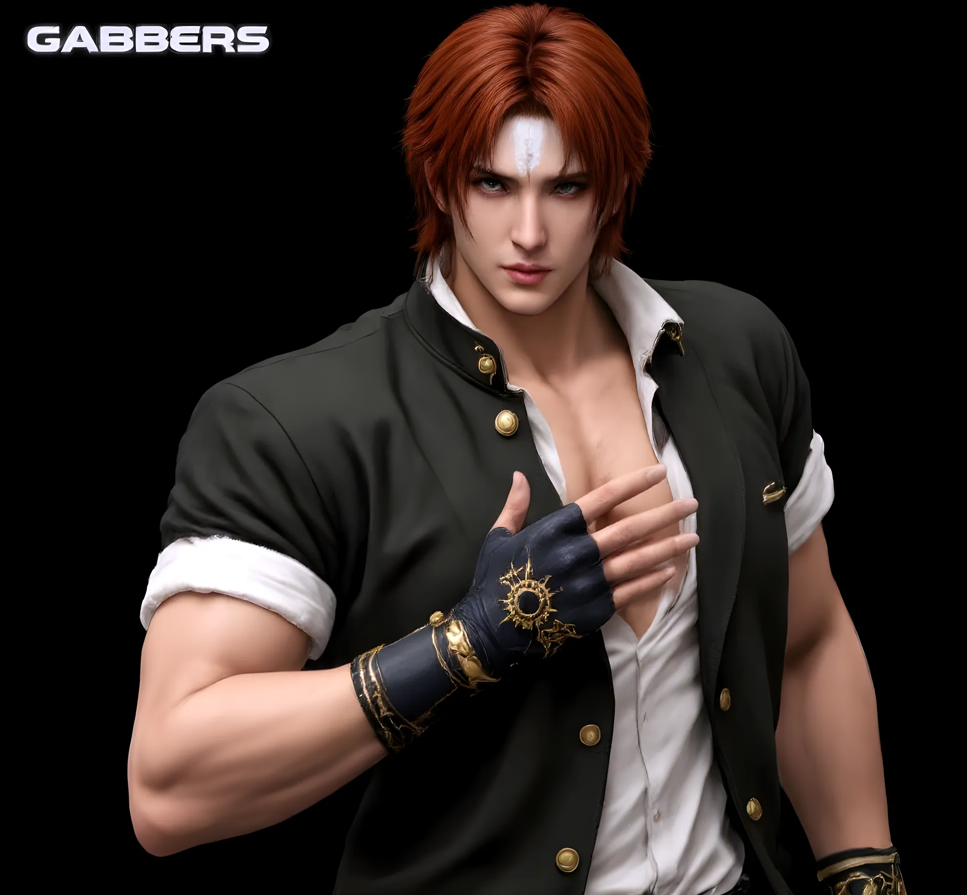 Iori Yagami The King of fighters pelado
