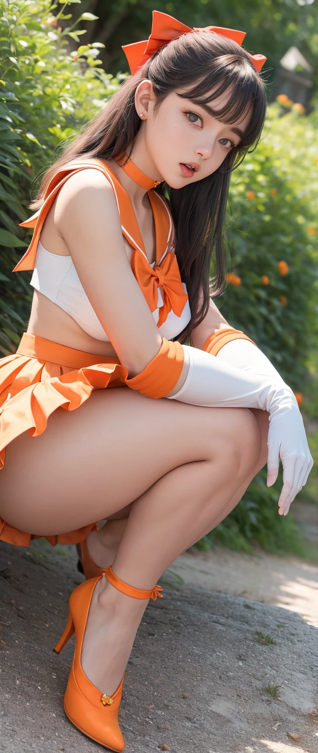 Upscaling、
((((Take a selfie with your right hand on your smartphone))))、(((Black Bunny Girl Hair Band)))、(((twintails hairstyle)))、(((Hair that flutters in the wind)))、Photorealsitic、超A high resolution、Convoluted、ultra-detailliert、(dent in the skin)、Cute、Feminine、Detailed body、Medium chest、(A detailed face: 1.1)、(Outline of the iris)、(Hydrocore Lens)、(perfect eyes)、8K、16 K、realisitic、Beautiful fece、(masterpiece: 1.2)、(top-quality:1.2)、wide-hips、slenderbody、Black theme、Optimal ratio of 4 fingers to 1 thumb、actionpose、((Enamel Knee High Boots))、((Enamel Long Gloves)) 、(((maikurobikini)))、(((Bunny girl collar and black bow tie)))、(((Accurately depict limbs))))、NSFW、(((Large sunflower field at sunset)))、(((Back lighting)))、2guys