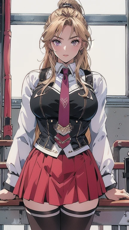 score_9,score_8_up,score_7_up,score_6_up,score_5_up,score_4_up BREAK, (masterpiece:1.2), (best quality:1.2)
(detailed image, high resolution, upscaler, 5k resolution:1.0), 1girl, extremely detailed face, make it look like human made, variative, able to generate the right anatomy, able to create the right face, able to generate an actual face, able to precisely generate the lineart on face based on the data, able to precisely generate the lineart on eyes based on the data, able to precisely generate the line art on pupils based on the data
, curvy, steamy, sexy, moist, sweaty, sticky, musky, fullbody, voluptuous female, sweat, sweat drip, naughty expression, hot, hot expression, (create an image that focusing on ass, create an image that focusing on breasts, create an image that focusing on expression, create an image that focusing onarmpits), (make viewer lust over the generated image)
, csr style, Expressiveh,
, aiguillette, ankle boots, black ribbon, black skirt, boots, brown footwear, cross-laced footwear, frilled skirt, frills, jacket, lace-up boots, military, military uniform, pleated skirt, red jacket, skirt, thighhighs, uniform, white thighhighs, white ribbon, buttons,isuzu sento, ahoge, brown eyes, light brown hair, long hair, ponytail, hair ribbon, ribbon,