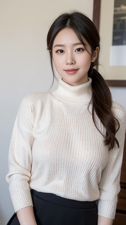 ((カフェの前に座るMature Woman)),((Turtleneck shirt:1.3)). 40k, photograph, Tabletop, Highest quality, Dark Gray Background, ((Mature Woman, wife, Mami, Mature Woman)), ((Ample breasts)), Perfect Face, Perfect breasts - huge)), ((A girl with brown eyes and beautiful light black hair)). Beautiful Japanese Women,Perfectly soft breasts and white skin,,,, ((Very soft breasts)). Highly detailed face, Fine grain, Embarrassing, smile, summer, Daytime, (((Slave Collar))), Half Body, Repaired
