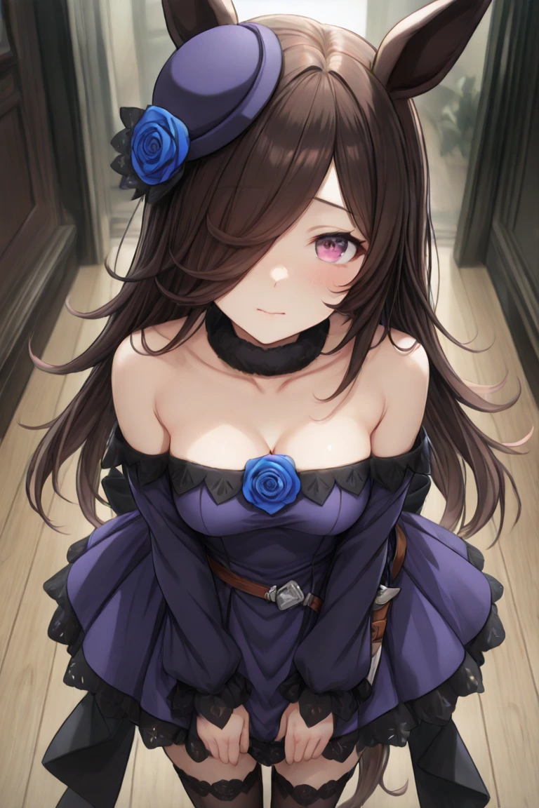 (masterpiece),(Highest quality:1.0), (Ultra-high resolution:1.0), Detailed illustrations, 8K, Pretty face, White Background、Big Breasts、underwear, underwear姿、黒色のunderwear、lingerie、See-through、Naughty、hentai、whole body、Animal ears, earrings, Horse tail、Are standing, smile, Open your mouth