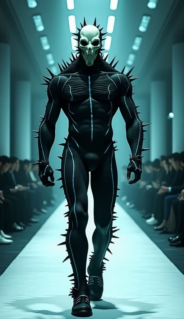 <lora:ral-feathercoat:1> ral-feathercoat, Metalhead Nero, Nero is glamourous, Bald hair styled as Fringe