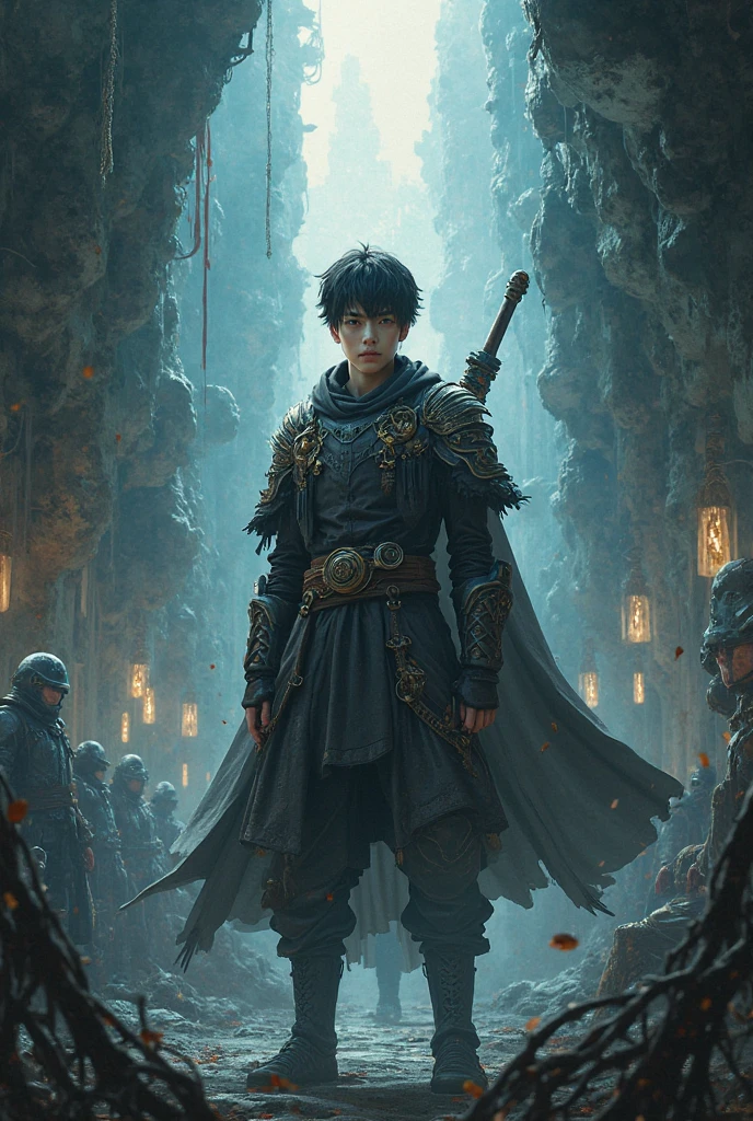 masterpiece, high quality, ultra high res, 1man, mid-age man, ((smoking pipe)), <lora:dingzhenlora_v1:1>, wizard with black robe, detail face, fire, energy, outdoors, city,