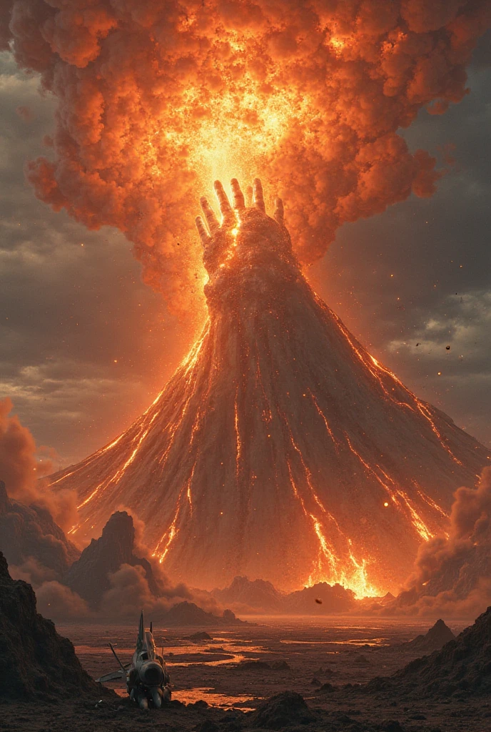 Lakeside lava and lava Mount Araf, an ancient city on fire, volcano background, a volcano erupts, mount doom, volcano landscape, fantasy epic digital art, 8k matte painting, 8 k matte painting, volcano exploding, Illustration matte painting, 4k highly detailed digital art, volcano setting, a volcano erupts, fantasy matte painting