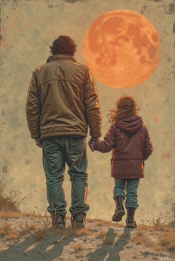 (Photo Film Style)、Hippopotamus painting watercolor、Wearing casual clothes、2d、colorful、Warm atmosphere、Shiny、Jean-Baptiste Monge style, Alan Lee style