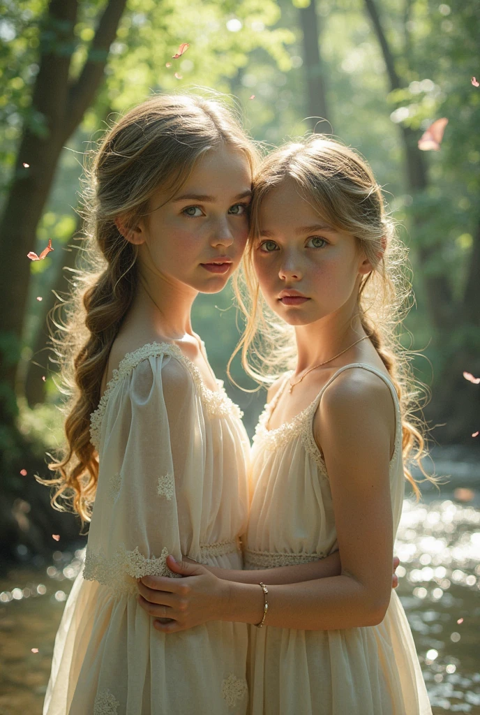 kids blonde long hair fallen angel every rose has its thorn