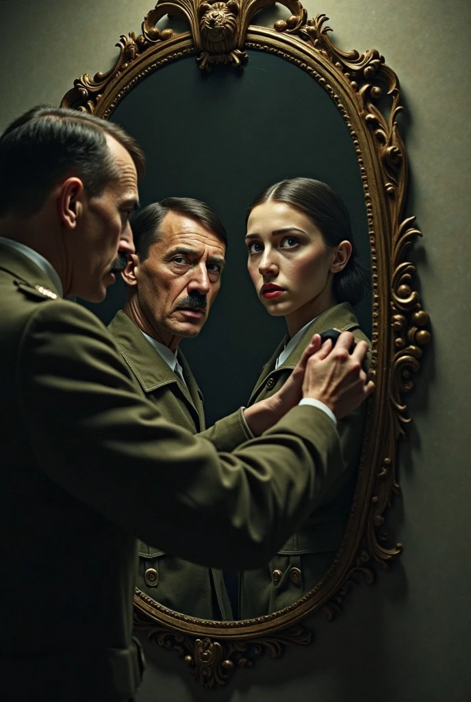 Portray hitler kissing stalin