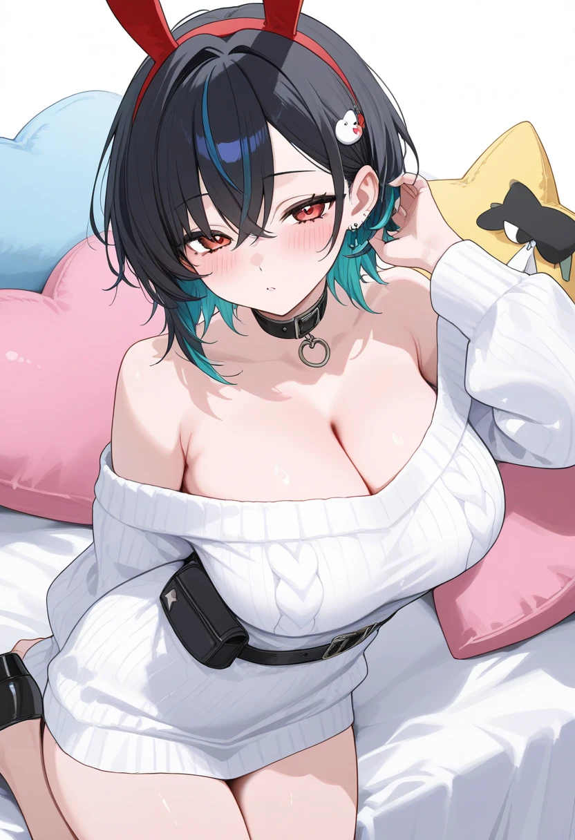 nsfw,1 male,Sweat,White Breath,Demon slayer,Shinobu Kocho,Futanari,(Cleavage voyeur),Lying on your back,room,((Big Breasts)),Front view,Normal position,Ahegao,(Heart Eyes),((((Body-shaking depiction)))),Large areola