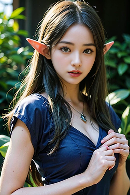 masterpiece,absurdres, incredibly absurdres, high quality, best quality, thick thighs, thick arms, <lora:GoodHands-beta2:1>,<lora:FakebreastsV4Del-000003:0.3>, fakebreasts, large breasts, thick thighs, large areolae,<lora:add_detail:0.5>, feminine and muscular, beautiful upper body, sweaty abs, sultry body with sexy belly, muscular girl, fit girl, sexy body and face, flat chested, sexy hot body, sexy body, inspired by Hedi Xandt, attractive body, toned body, with abs,(pureerosface_v1:0.5),
1girl, bangs, beret, black bow, black headwear, black ribbon, blurry, blurry background, blurry foreground, bow, braid, brown hair, depth of field, dress, earrings, hair bow, hat, jewelry, looking at viewer, pink dress, purple eyes, ribbon, short hair, short sleeves, smile, solo, virtual youtuber,a girl in a pink dress and headphones, she has elf ears and gold eyes, official character illustration, fuschia skin, my dress up darling anime, beautiful elf with violet skin, anime vtuber full body model, with black horns instead of ears, ruan cute vtuber, official character art, elf girl wearing an flower suit