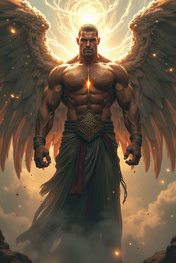 I would like an unpublished angel, a strong, manly man who projects a lot of power.