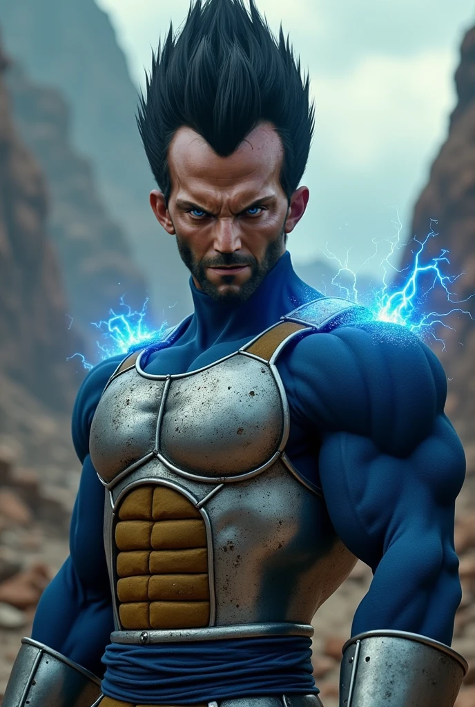 Hugh Jackman as Vegeta