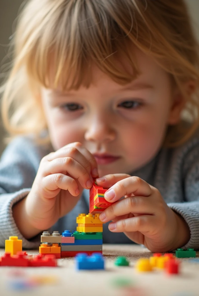 Beautiful girl counting numbers with her fingers