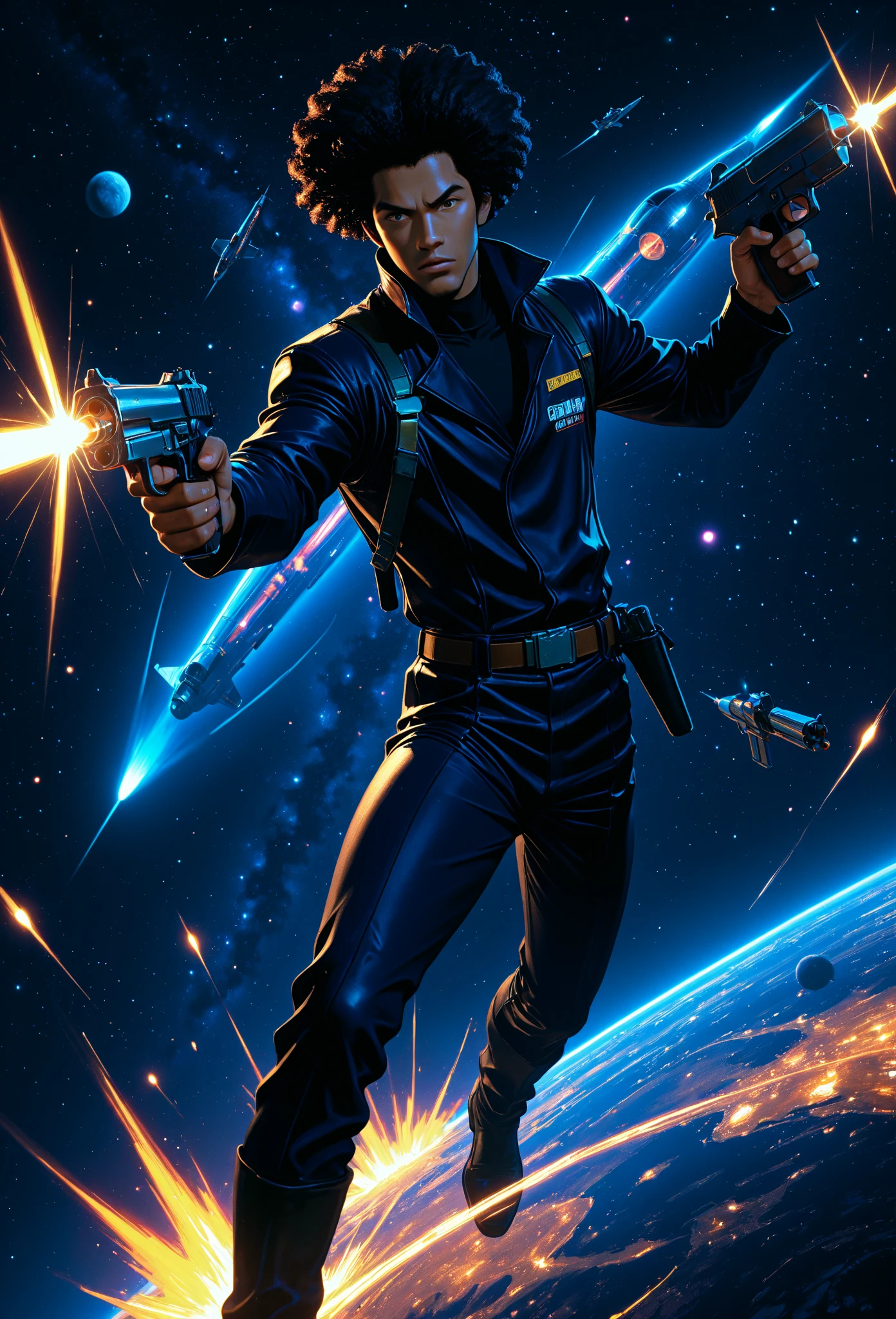 Starlord inside of a spaceship