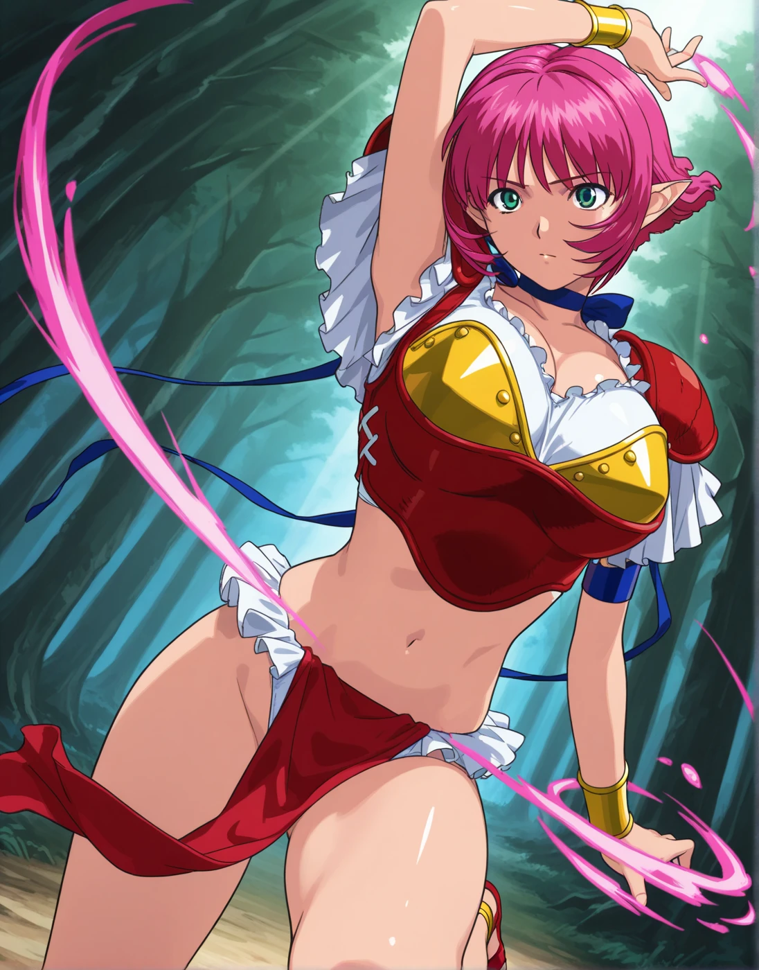 (Masterpiece, Best Quality, High Quality), professional artwork, well drawn, Intricate Details,solo,in village
Kousaka honoka, afternoon
, ultra detail hair, ultra detail face, perfect eyes, earring, Looking at Viewer, pink clothes , off shoulder kimono, cleavage, big breasts,thighhighs, (thicc thighs), thighs gap,dark orange hair , standing , sexy