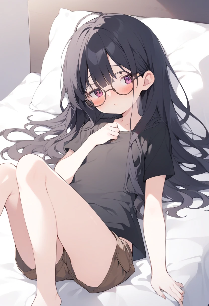1girl, glasses, braids, black hair, (sleeping), full body, pajamas, wearing clothes, messy bed,  BREAK, (anime:1.5), (Masterpiece, Best Quality: 1.2), (Ultra High Resolution: 1.2), (RAW Photo: 1.2), (Ultra Detailed CG Unified 8k Wallpaper: 1.2), (Beautiful Skin: 1.2), (pale Skin: 1.3), (Beautiful pretty face: 1.3), (super detailed background, detail background: 1.3), (Ultra Realistic Photo), (Hyper Sharp Image), (Hyper Detail Image), (Hyper Sharp Focus: 1.5), (Ultra Sharp Focus: 1.5)