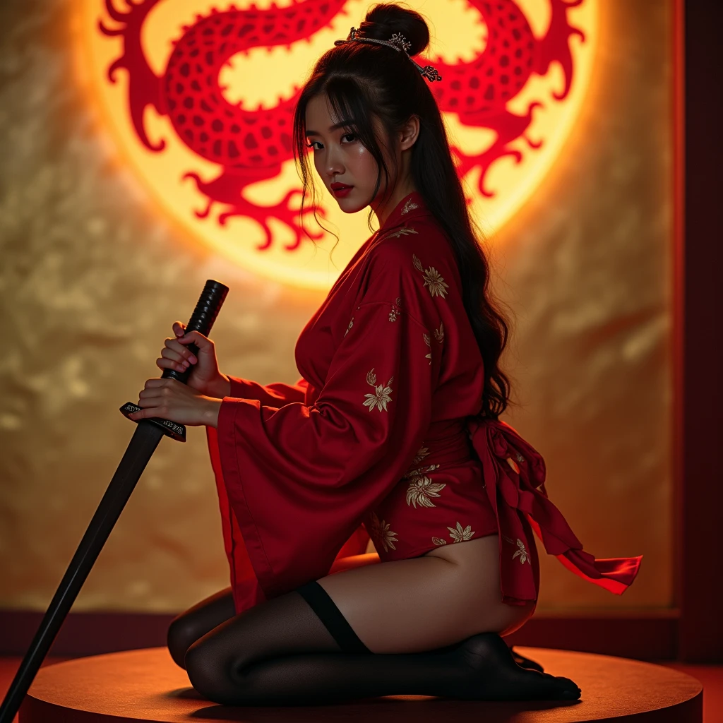 top quality picture　、(((fullnude))) ,　(((Open your legs to the limit)))　、Suspended body　、Collar with rope　、Women in Japan　、(((big crowd)))、(((Sad look)))　、Thin ropes that bind the body、　arms on the back　　、(((Small udder)))　、(((Foot rope)))　、length hair、low angles　、nigh sky　、 Black hair　、Night safari in the park、omatsuri、parade　、An amusement park　、　stage　、 shining beautiful skin , Sweat, collar and chain accessories, beautiful black pupil and hair, Detailed expression　, beautidful eyes