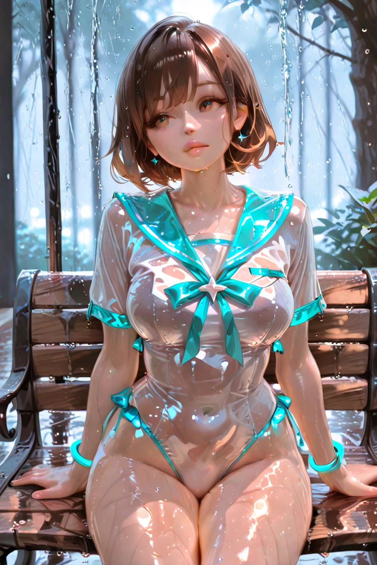 (1 boy and 1girl are having sex:1.9)、(The girl is wearing a Chun-Li costume.:1.2)、leotard、(My clothes are torn、nipples exposed: 1.4), spread your legs、pussy line, (cum in tit:1.8)、((highest quality, 8K, masterpiece:1.3)), detailed eye, look at the camera, ((Natural light:1.2)), 1 girl,slim,(professional photographer) brown eyes, (black hair, bun hair:1.4), looking at the viewer、blush、16 years old、shy、crying expression、red cheeks、in the room