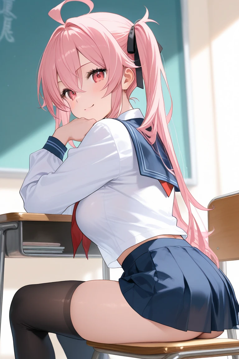 18 year old girl, in a school uniform, (((lowering her panties to her knees))), blushed face, class room, detailed pussy, delicious, sexly, beautiful face, 4K, best qualityer