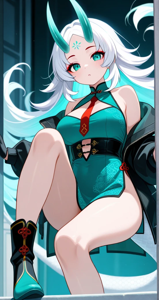 Honkai Star Dome Railway Clara，Wear erotic lingerie，The kinky is exposed ，Exposing female genitalia，Dewy，Tentacles are inserted into the lower body，bandagens，seminude，fullnude，Small of breast，A cup，Lori huge breasts cleavage，Petite，whaite hair，Red eyes，tmasterpiece，chiquita，femele，Lewdness，Perverted，Expose the whole body，no clothes are worn