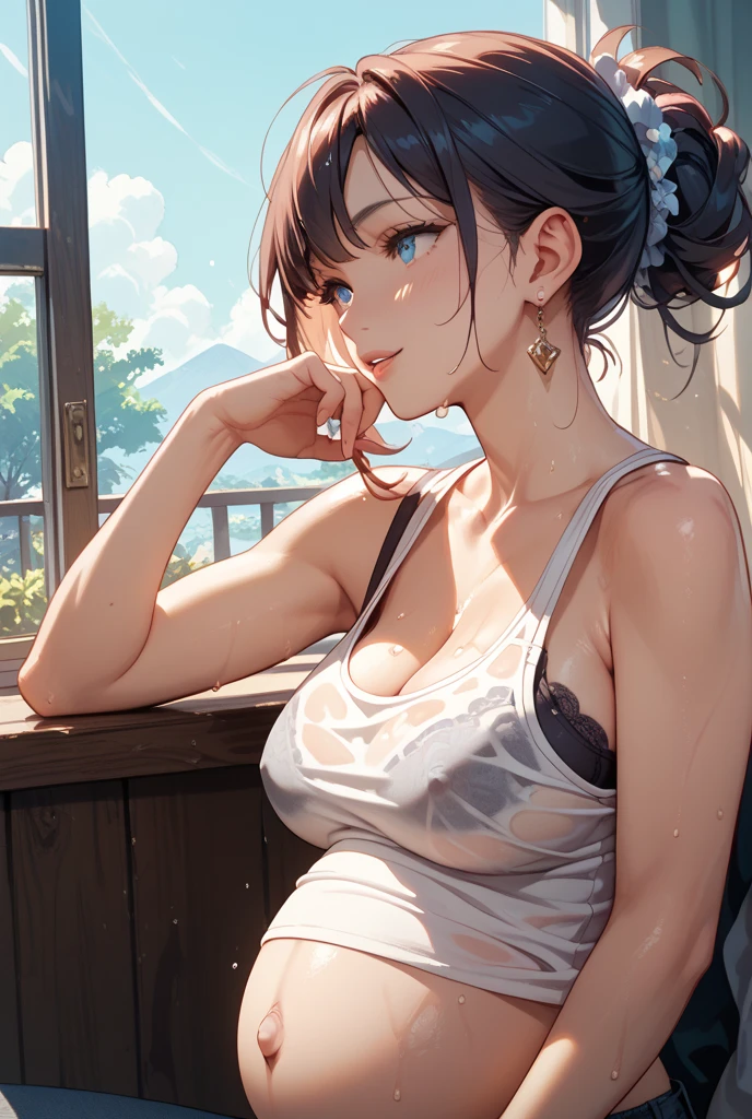 ((masterpiece)), ((highest quality)), ((High resolution)), ((detailed background))Sex、Pussy、tits、sex、Erotic、sexy
